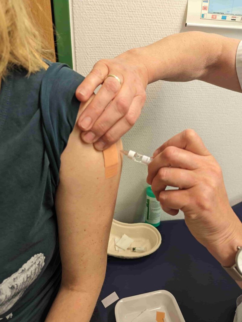 Impfung für die Weltreise Doro